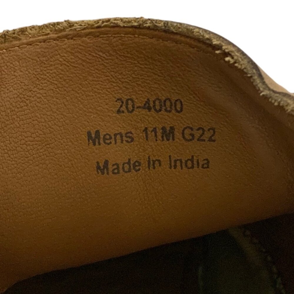 Johnston & Murphy Hennings Cap Toe Oxfords Mens 11M Brown Leather TruFoam Sole - Picture 7 of 11